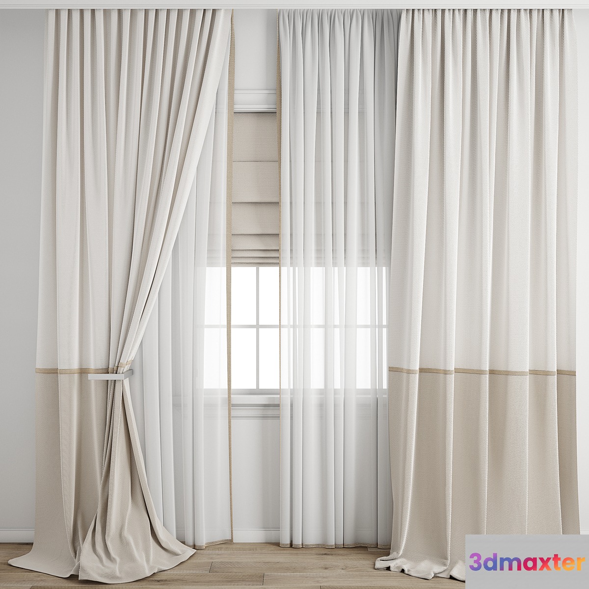 Curtain 591 3D Max