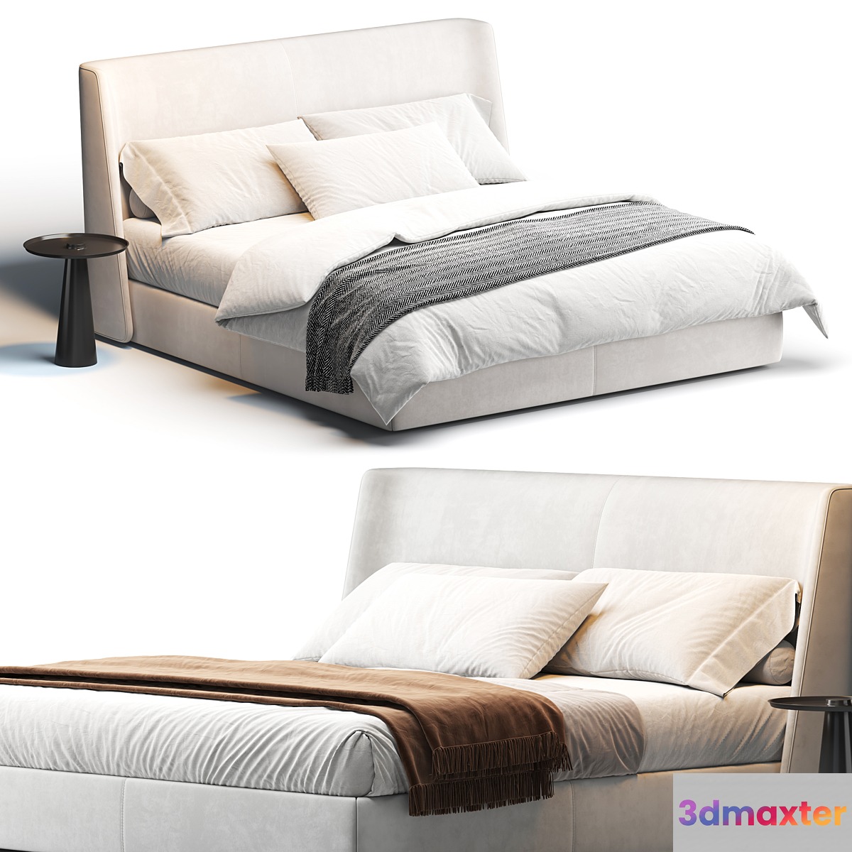 Echo Bed 3D Max