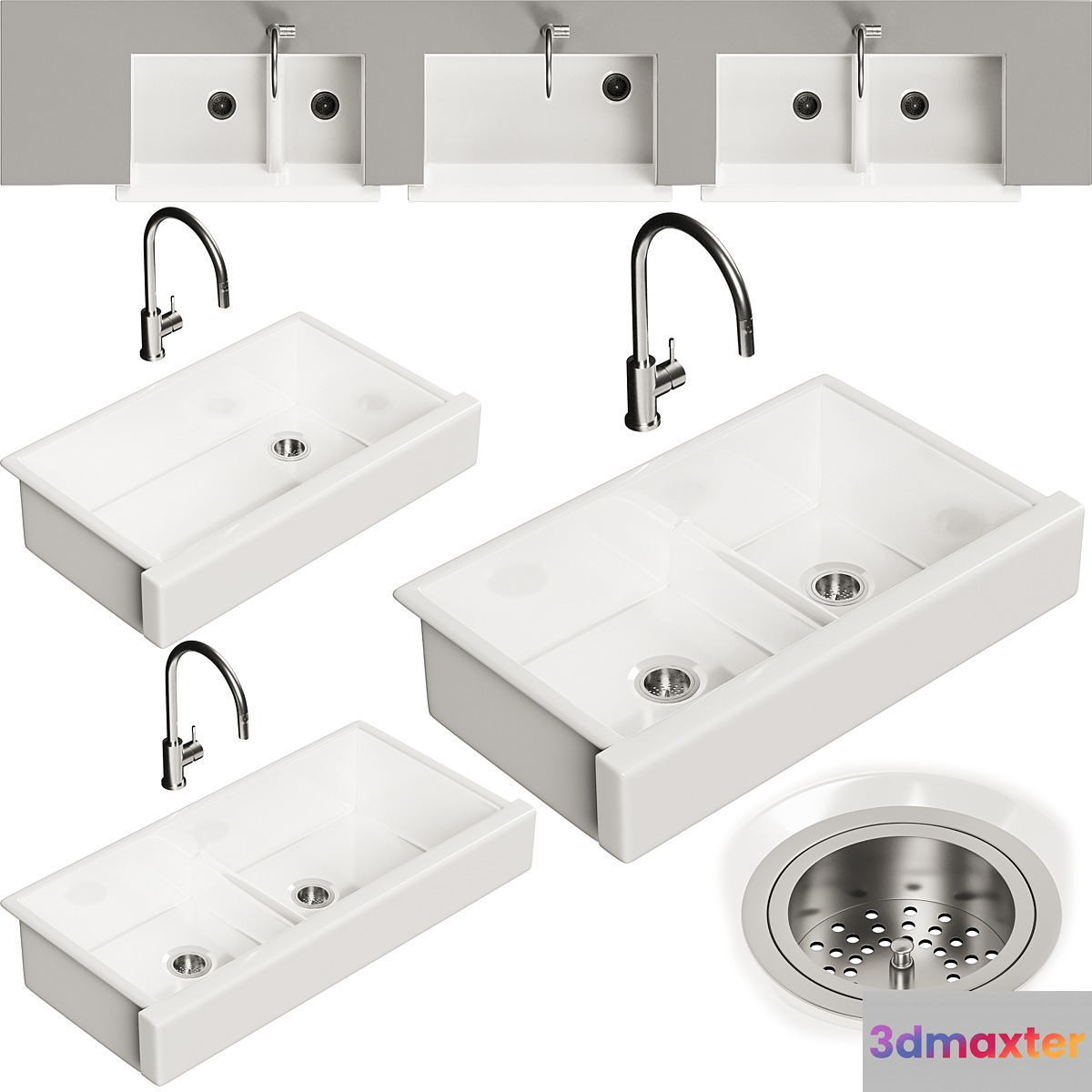 KOHLER - Whitehaven sink set with faucet - No.3