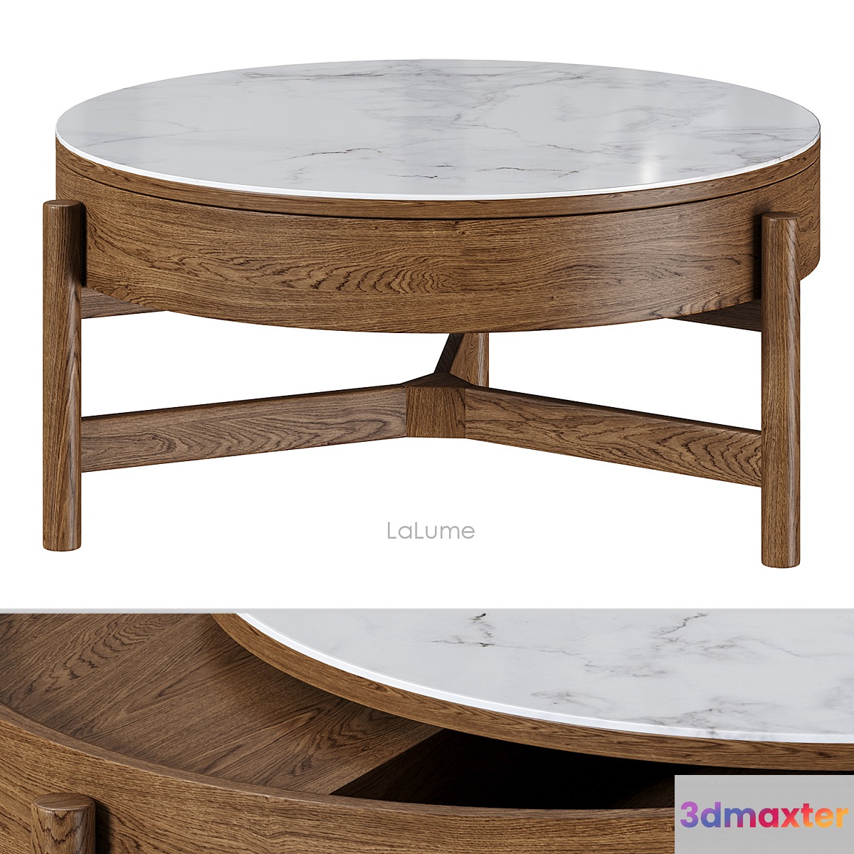 LaLume coffee table - No.2 3D Max