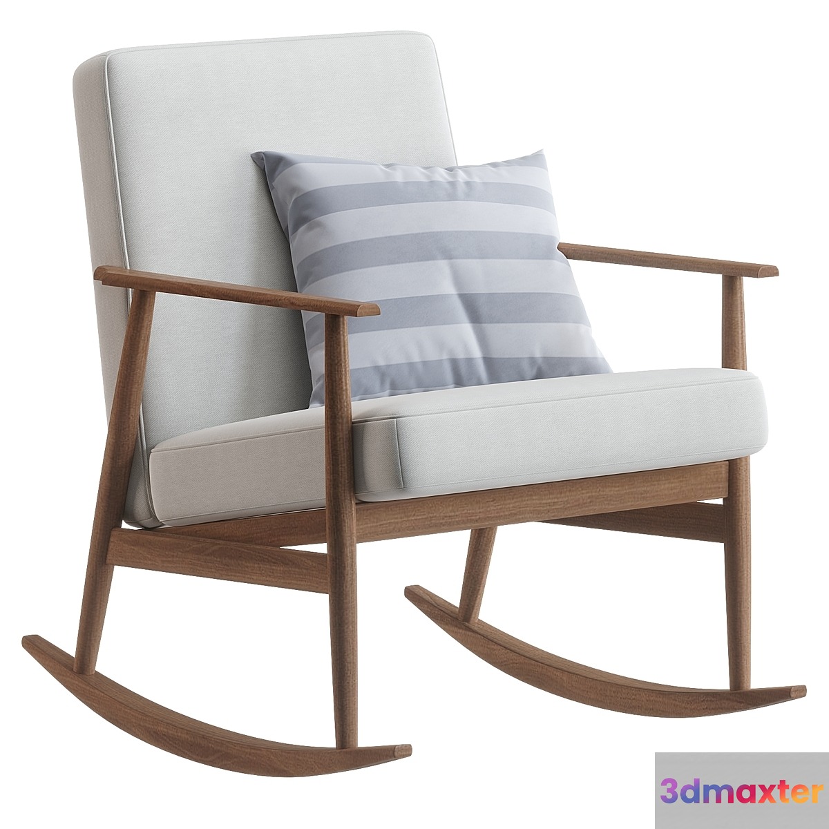 H. Lis Fox Rocking Chair