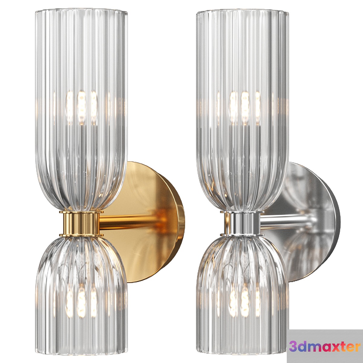 Asalea Double Bath Sconce Circa