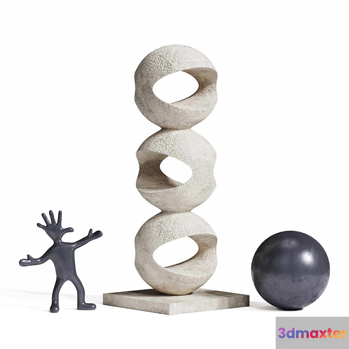 Endless ball ornament sculpture