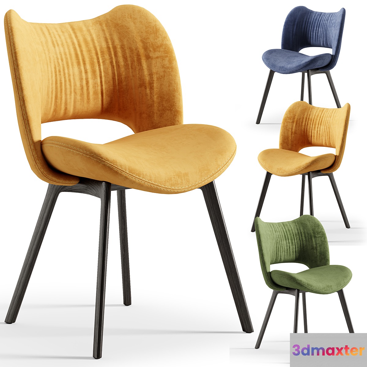 NICE chair By Poltrona Frau 3D Max