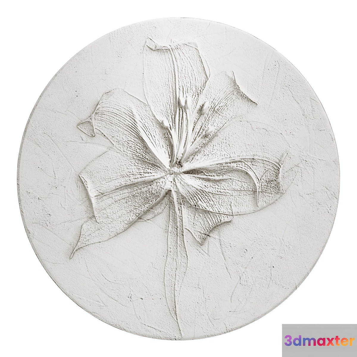 Flower plaster panel 142