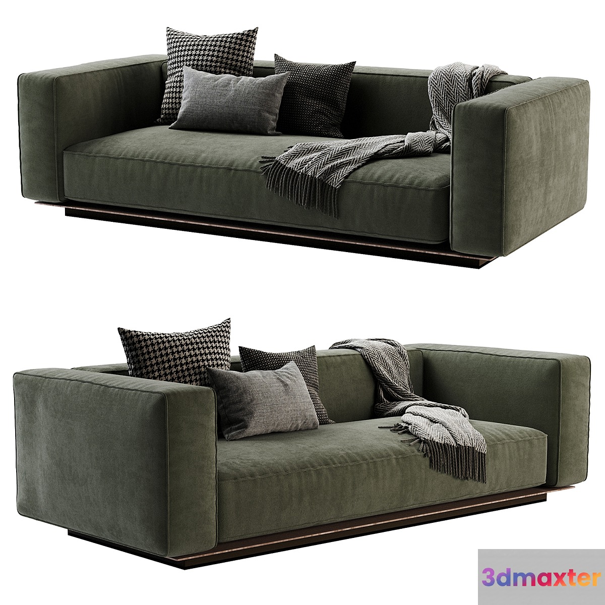 Flexform sofa grandemare 3D Max
