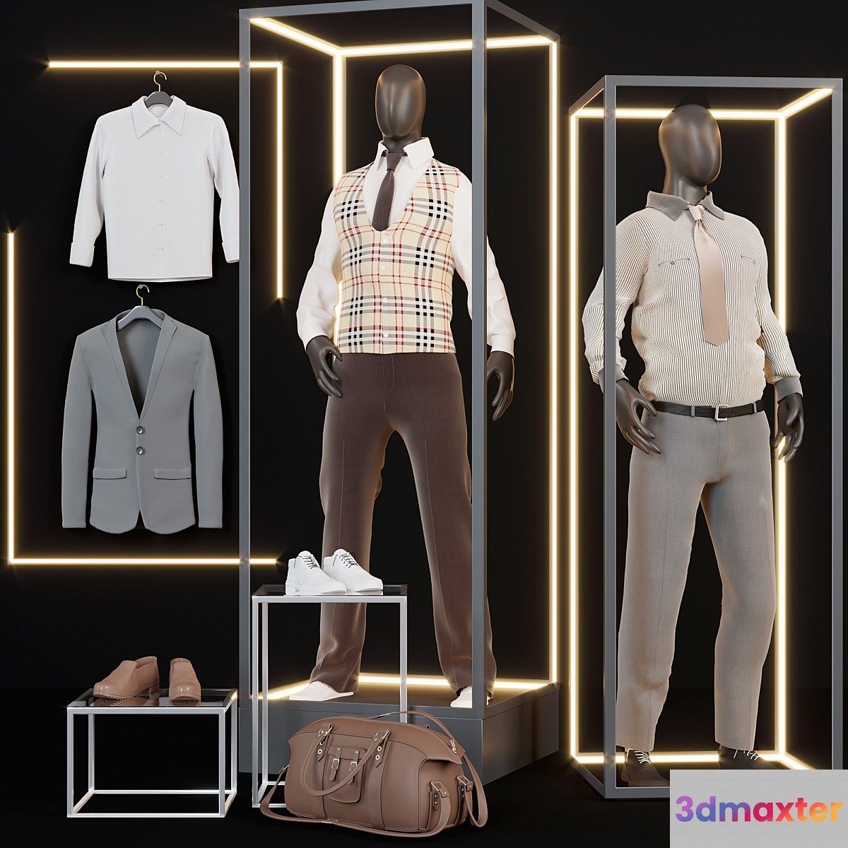 Clothing store showcase 3