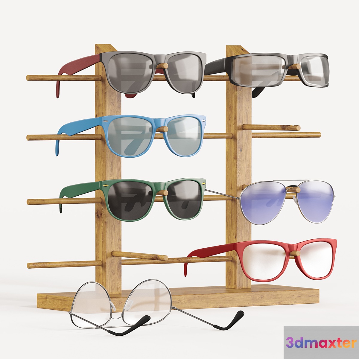 Sunglasses stand with glasses - No.2