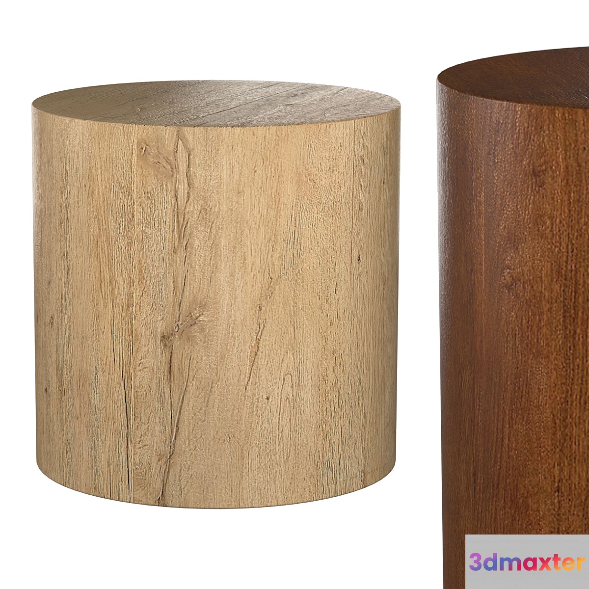 OSLO PLINTH ROUND SIDE TABLE 3D Max