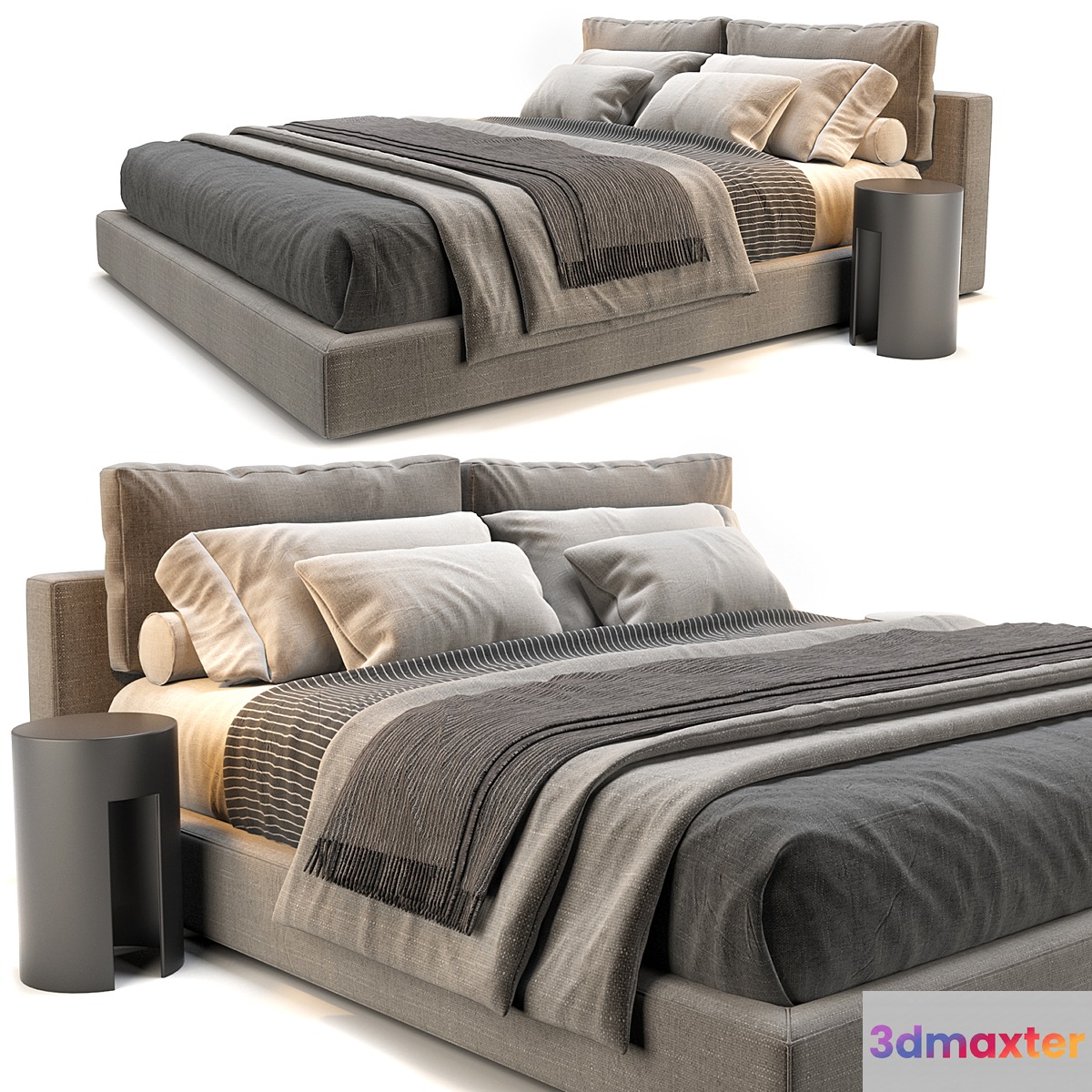 RH Cloud Platform Bed - No.2