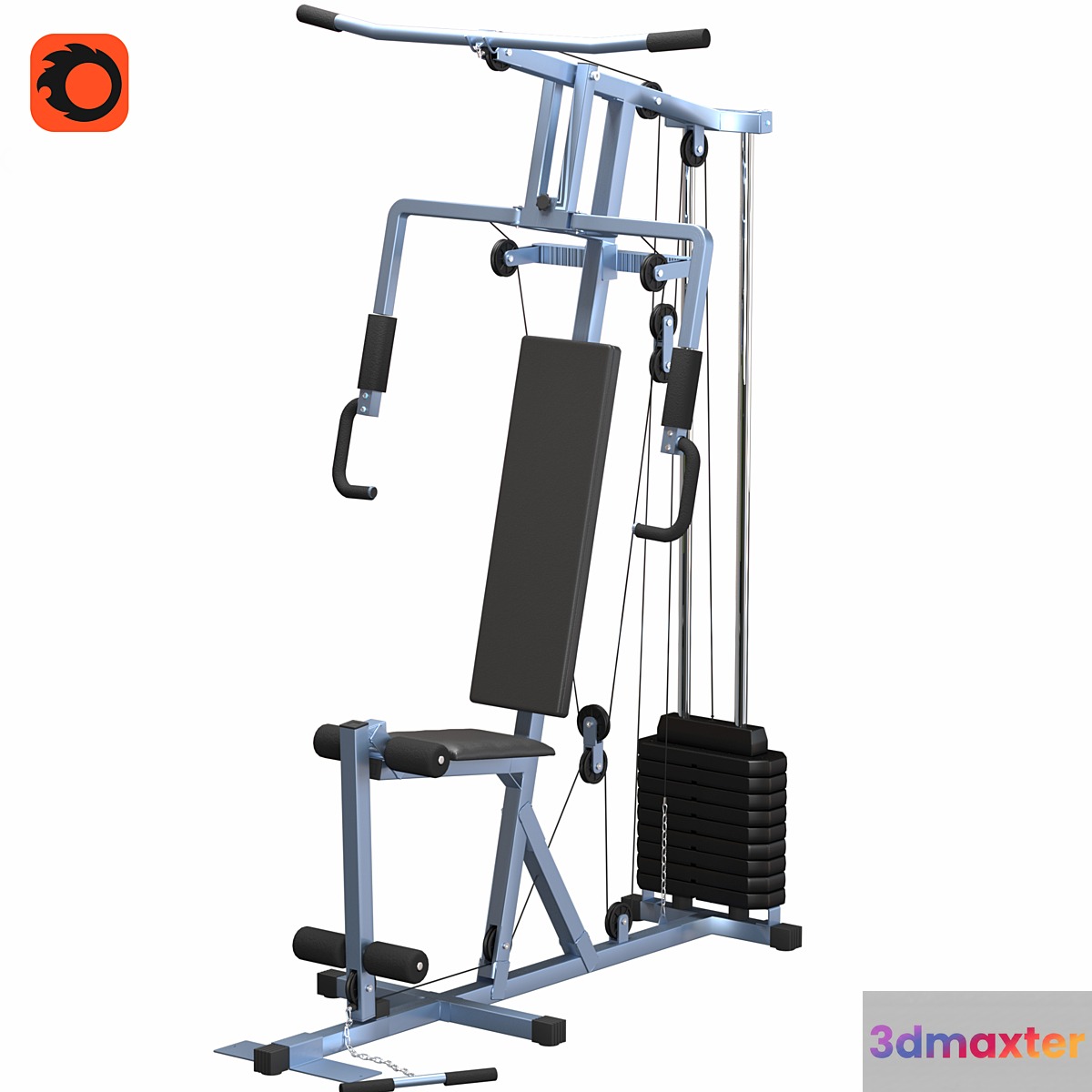 Strength trainer 3D Max
