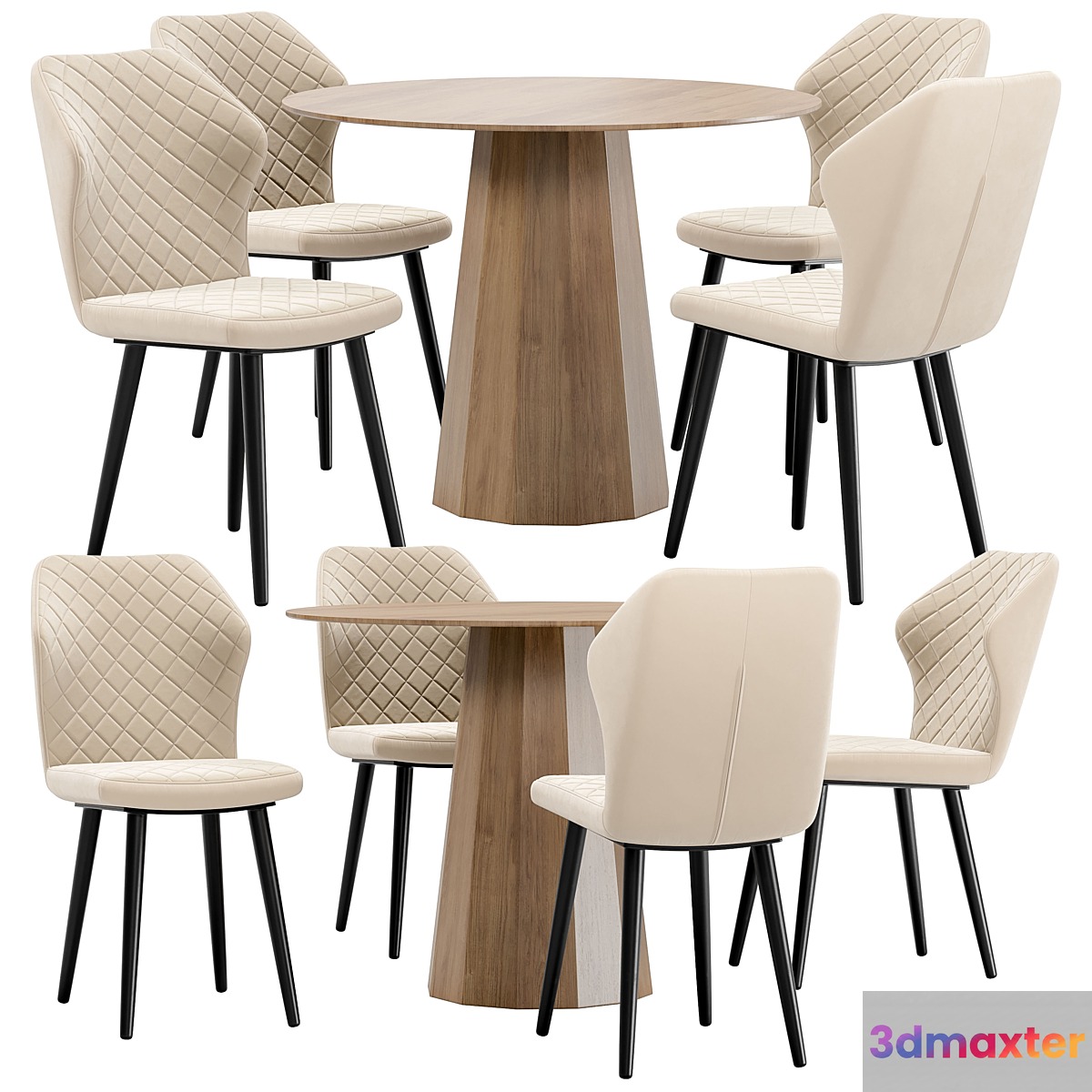 Villa dining chair and Tarf table - No.2