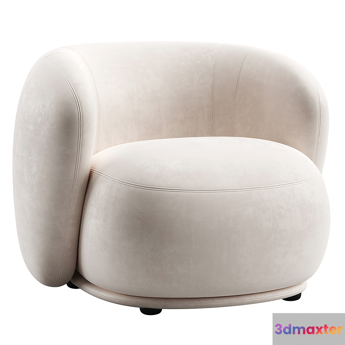 Rene Armchair _ Meridiani 3D Max