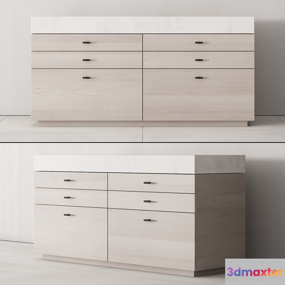 173 cabinet furniture 04 minimal wardrobe kit P02 island - No.2