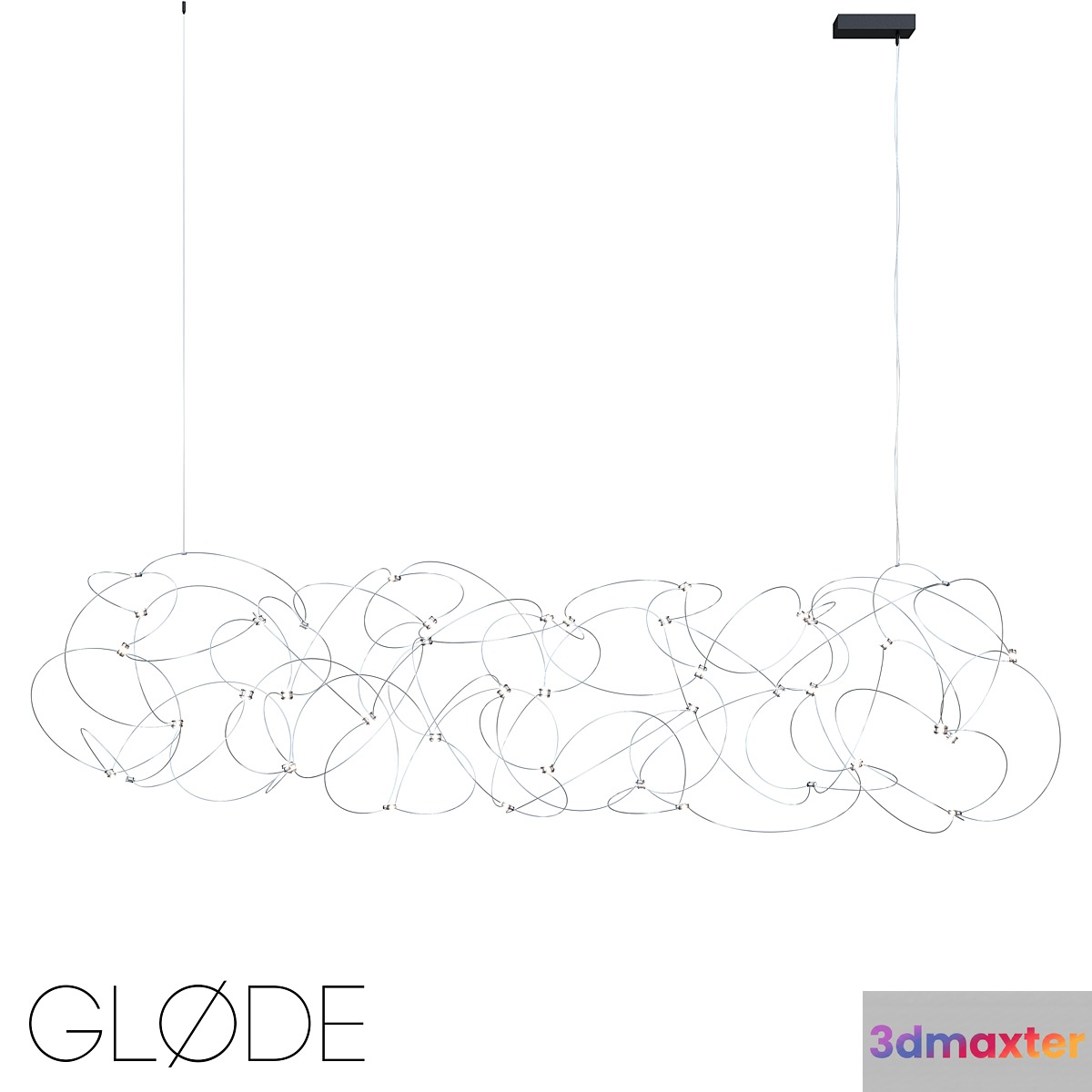 Cluster Cloud Chandelier by GLODE