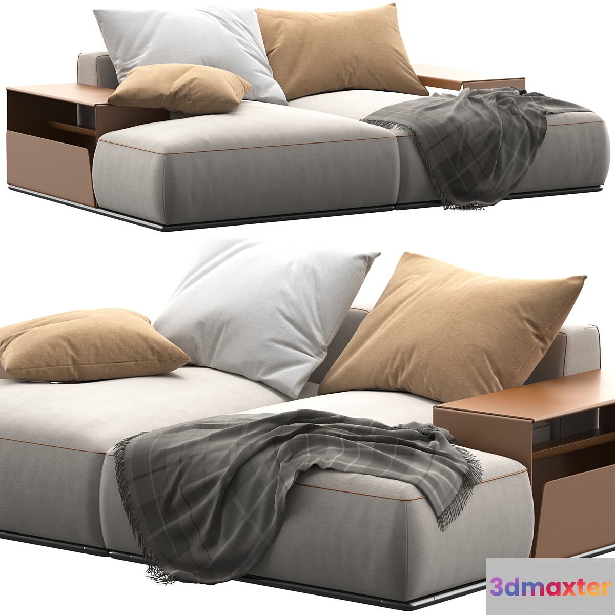 flexform perry sofa 293D5