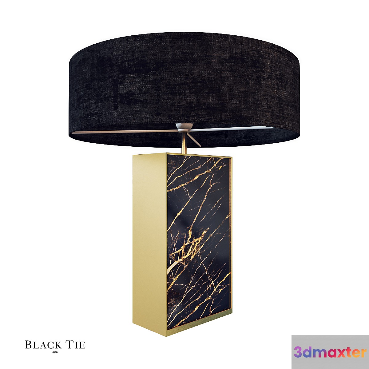 OM Black Tie Thelma Couture Lamp