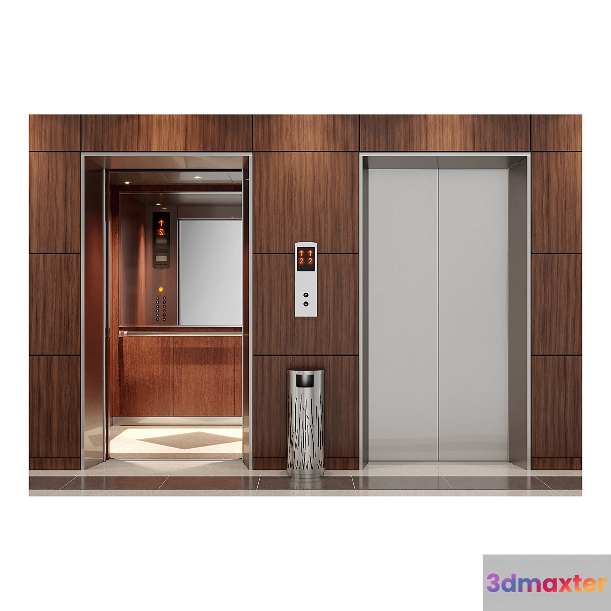 Elevator - No.3 3D Max