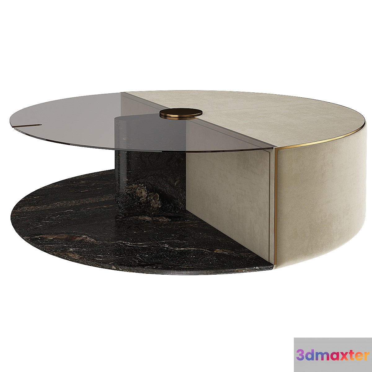Eclipse coffee tables 3D Max