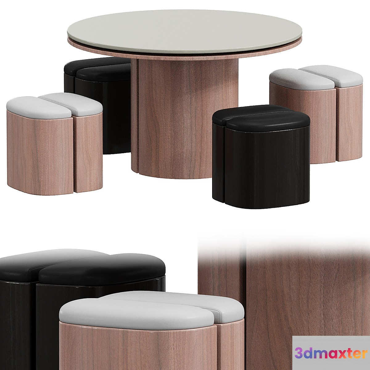 Aire Stool with Table