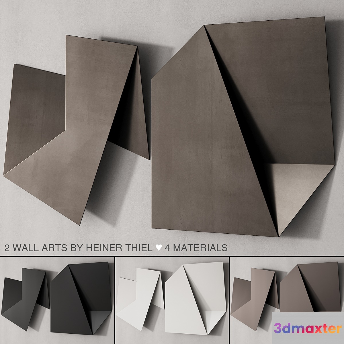 180 other decoration 04 decorative wall art 04 3D Max
