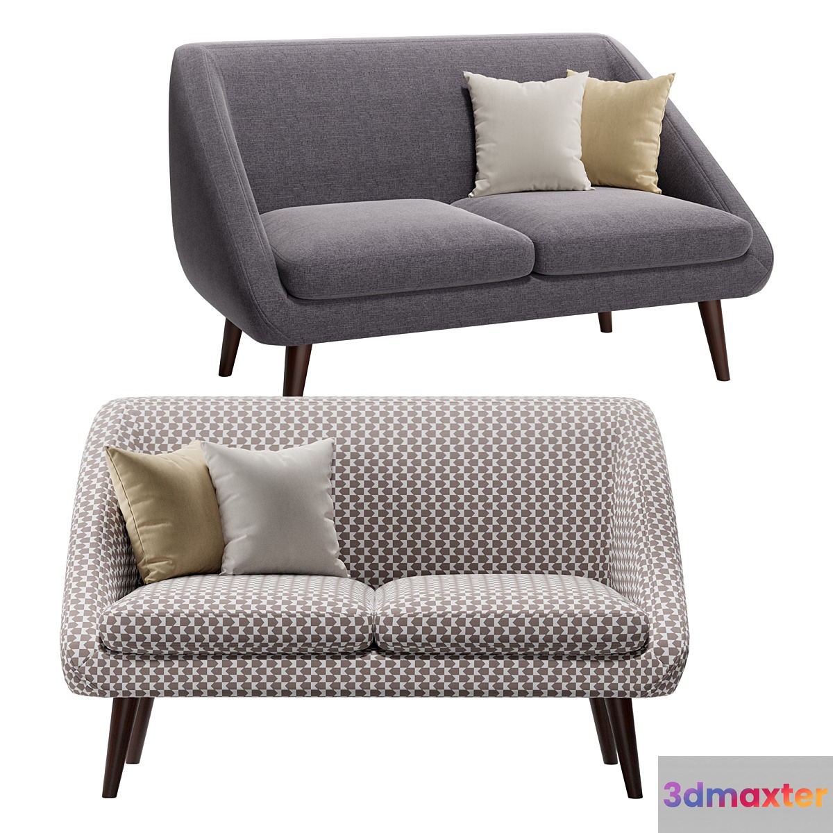 sofa SEMEON 3D Max