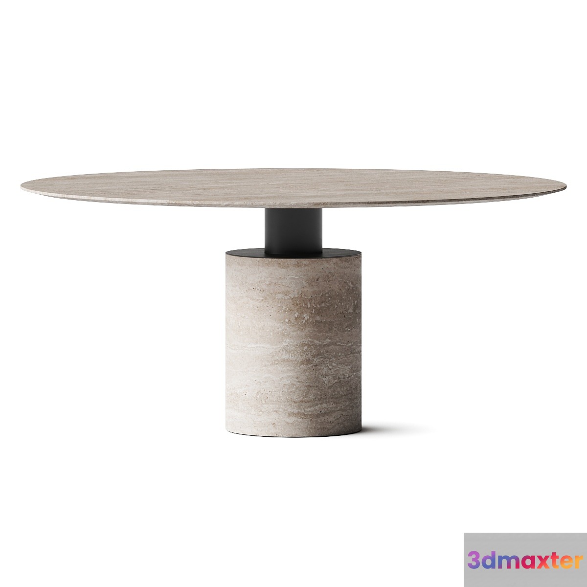 Acerbis Creso Travertine Dining Table