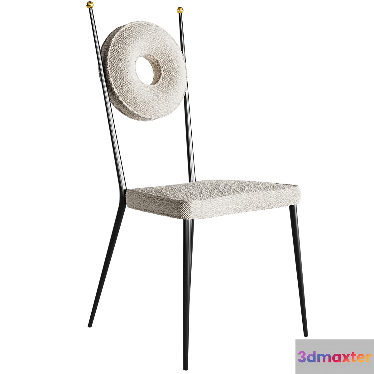 Jonathan Adler Rondo dining chair 3D Max