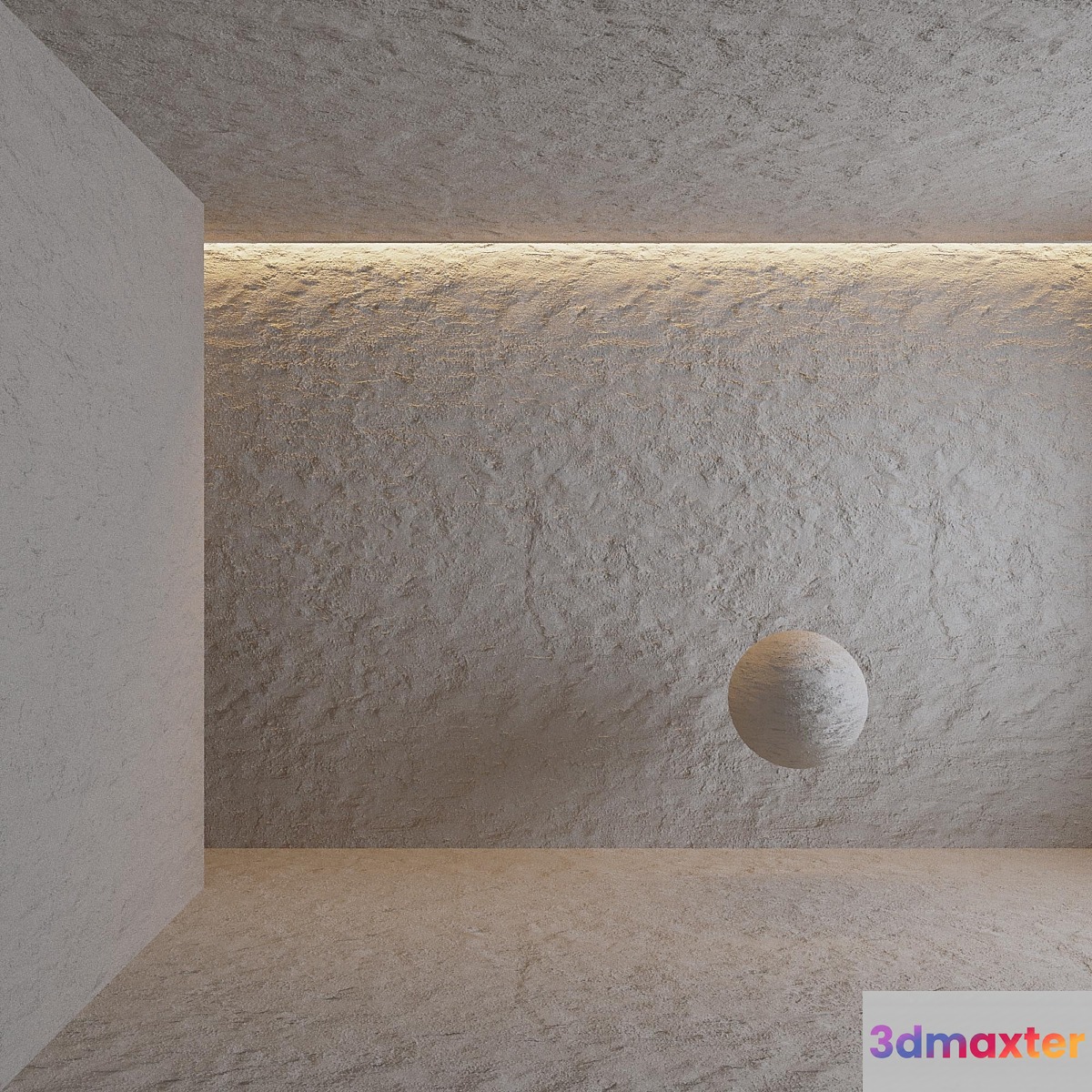 Stucco plaster 4 3D Max