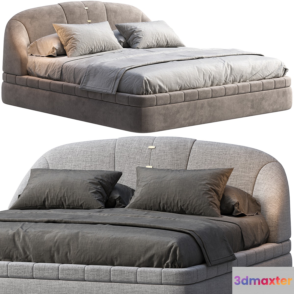 Bed Florence Concept by Zalim Isakov for Guticher