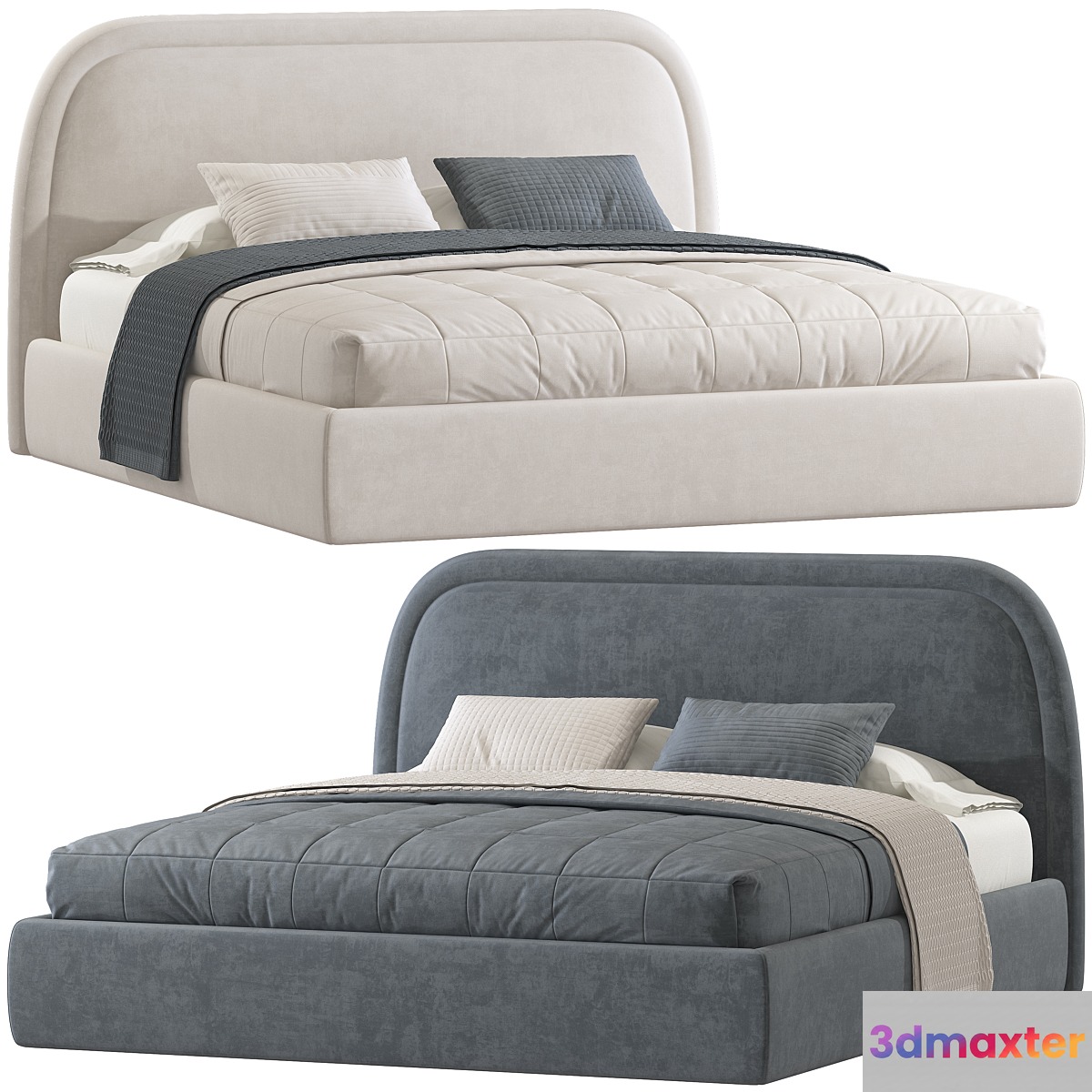 Double bed 150.