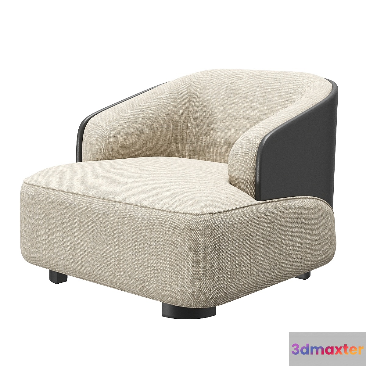 Rubelli Velor armchair 3D Max