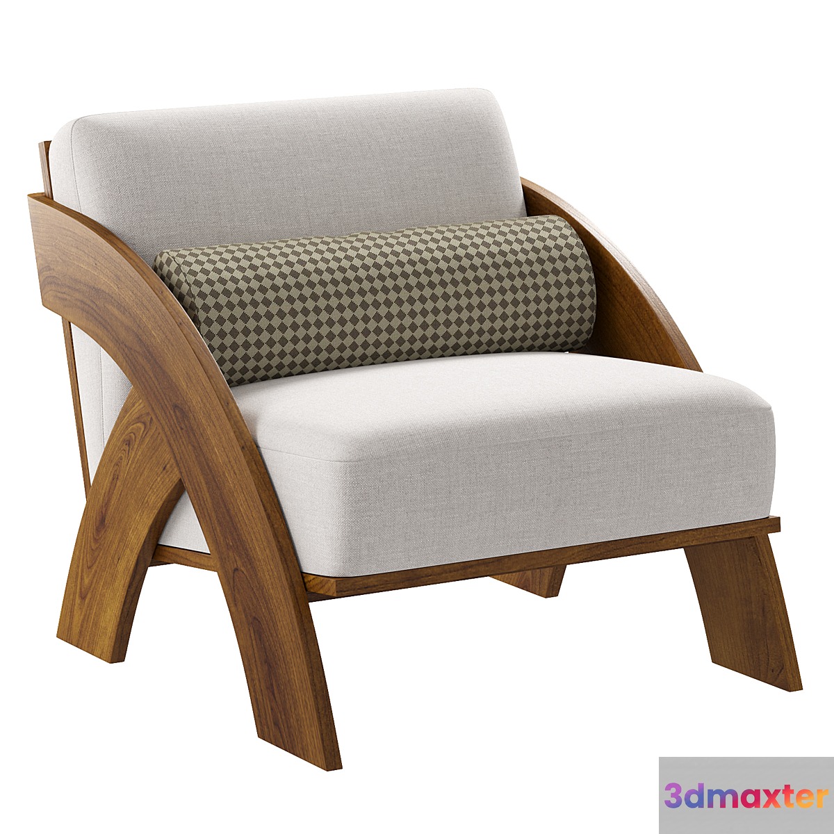 JecksonLoft upholstered wooden chair