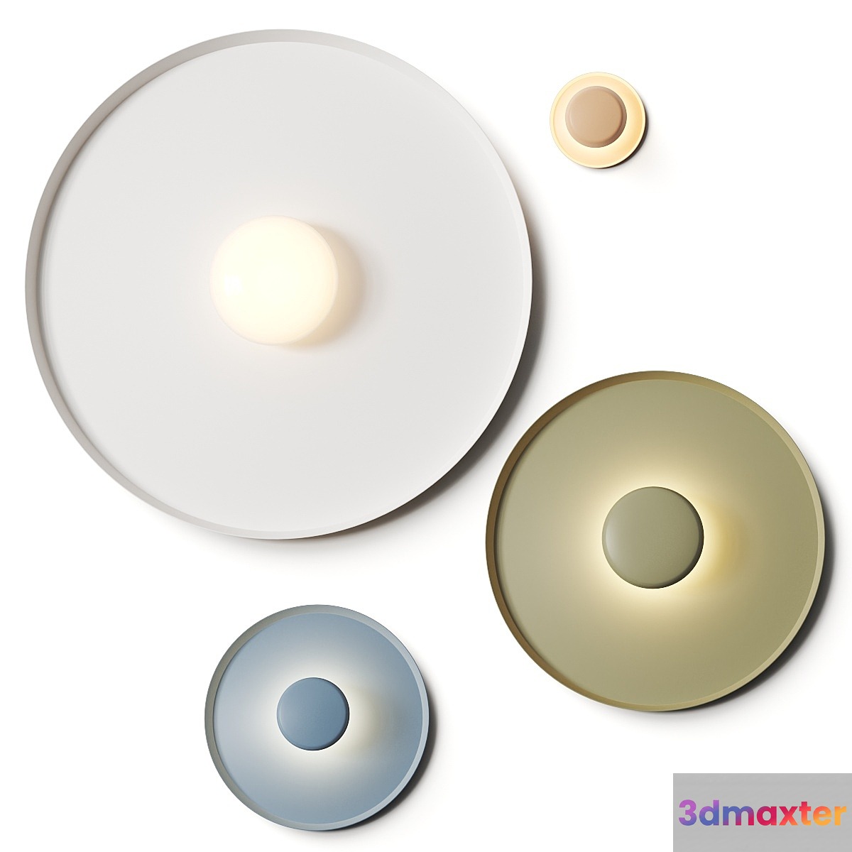 Vibia Top Wall Lamps 3D Max
