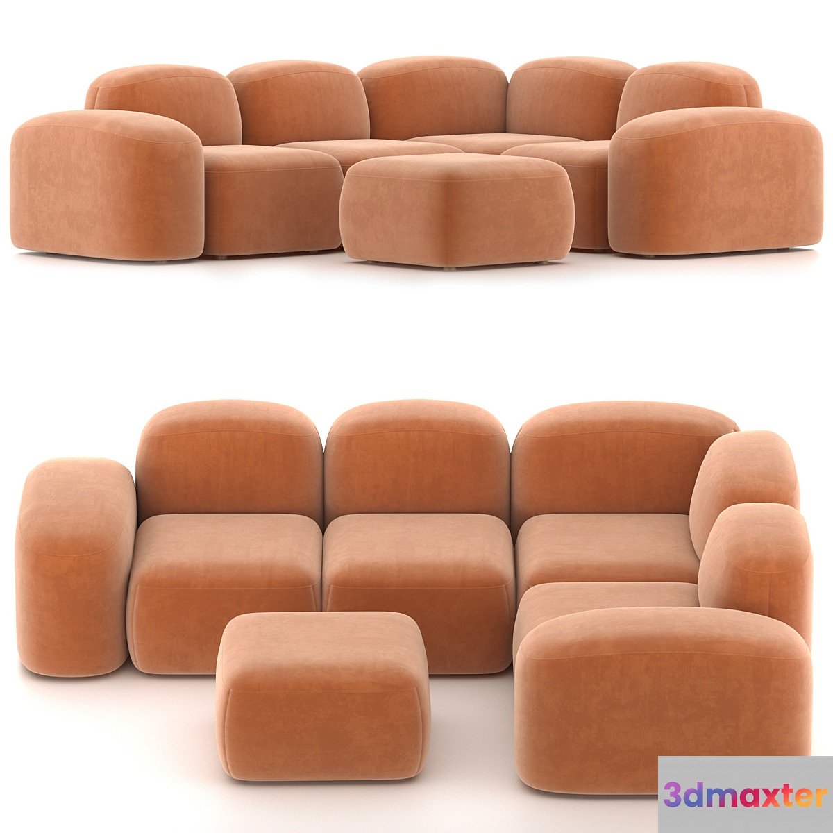 MUSE SOFA FOUR PIECE MODULAR - No.2