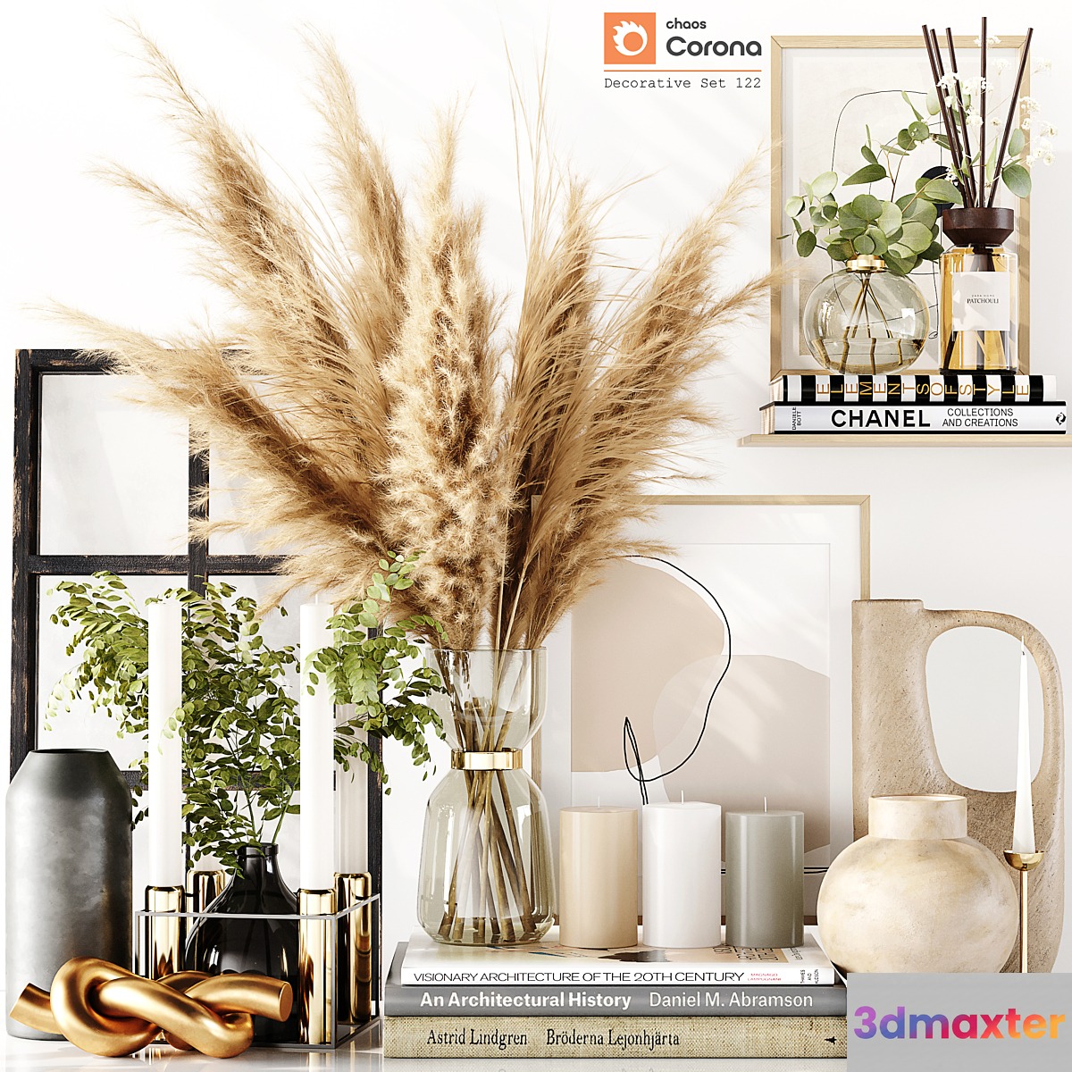 Decorative Set 122 3D Max