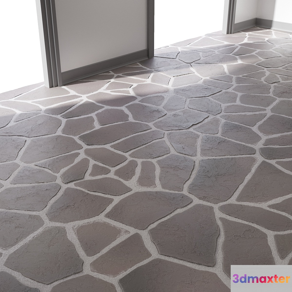Floor Stone 02 | PBR | 4K | PNG | Seamless