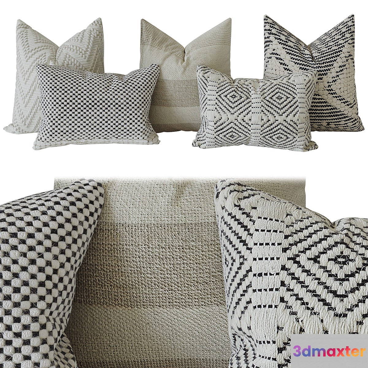 Decorative set pillow