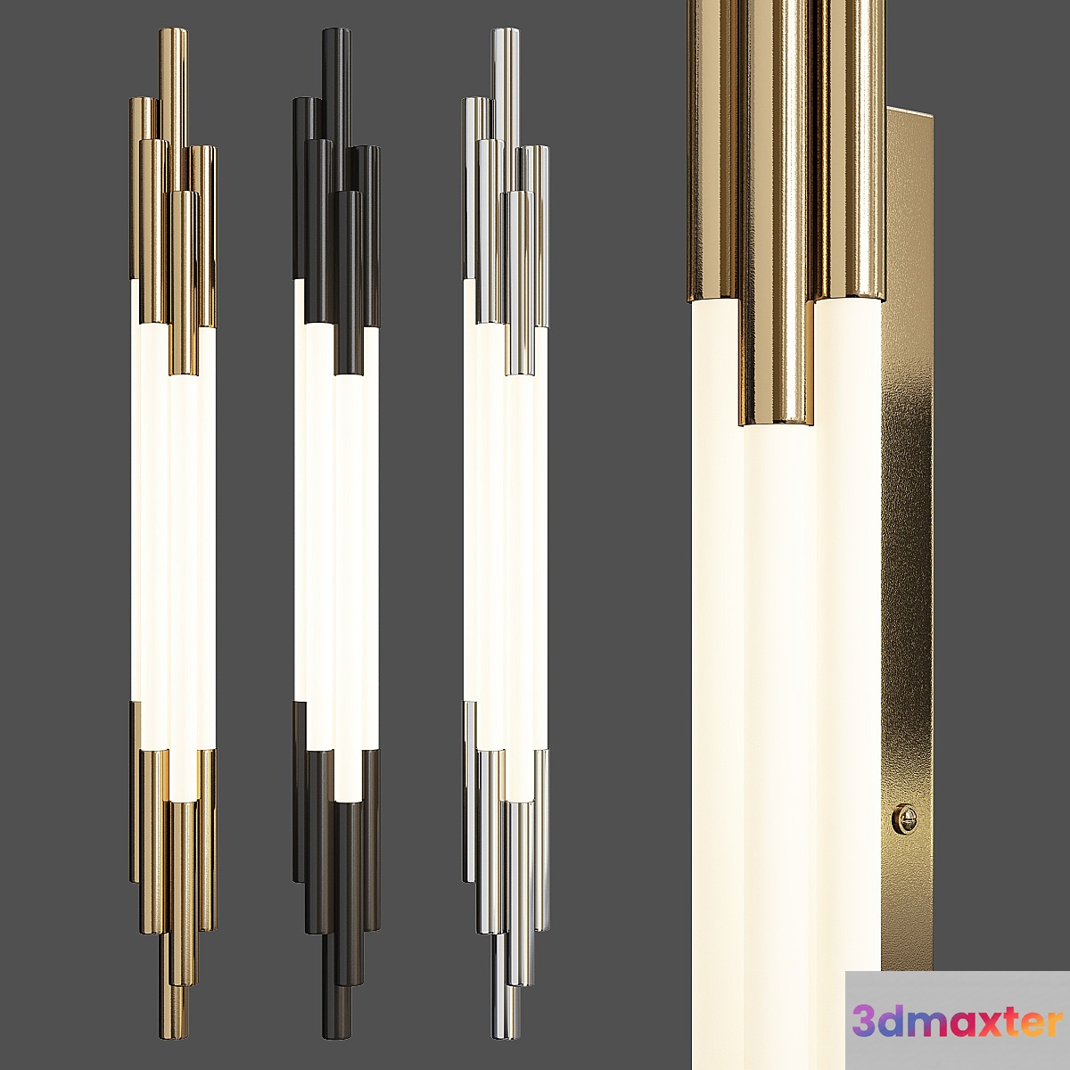 org wall sconce 3D Max