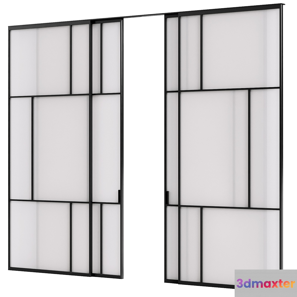 Sliding doors Adl Deco 3D Max