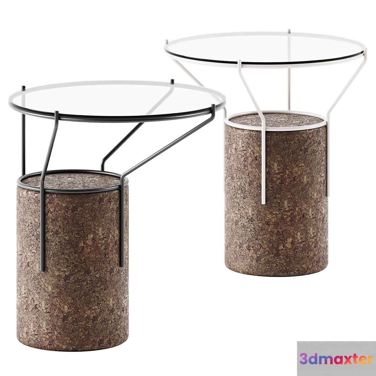 Side Table Frame by BlackCork _ Side Table