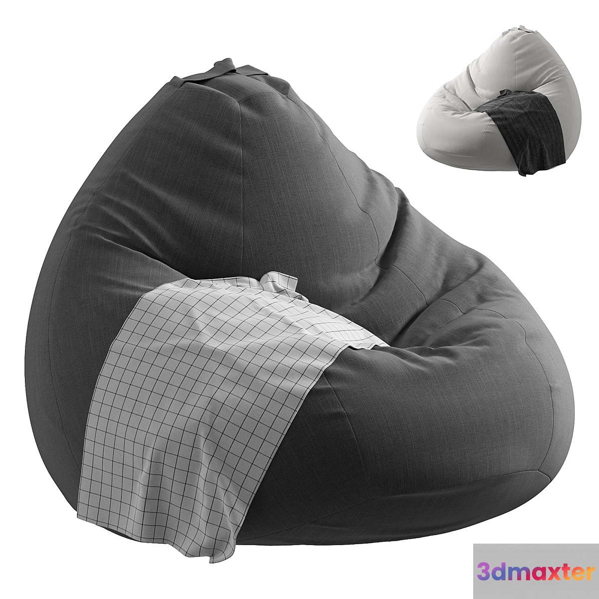 Large BeanBag Cover beanbag chair 2