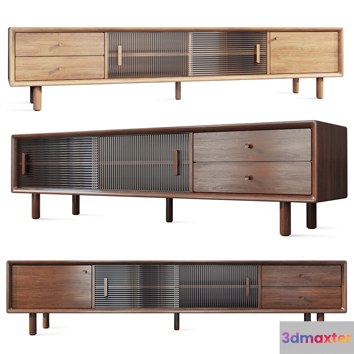 Chest of drawers Tvstand sideboard Mid Century. Decor Diva