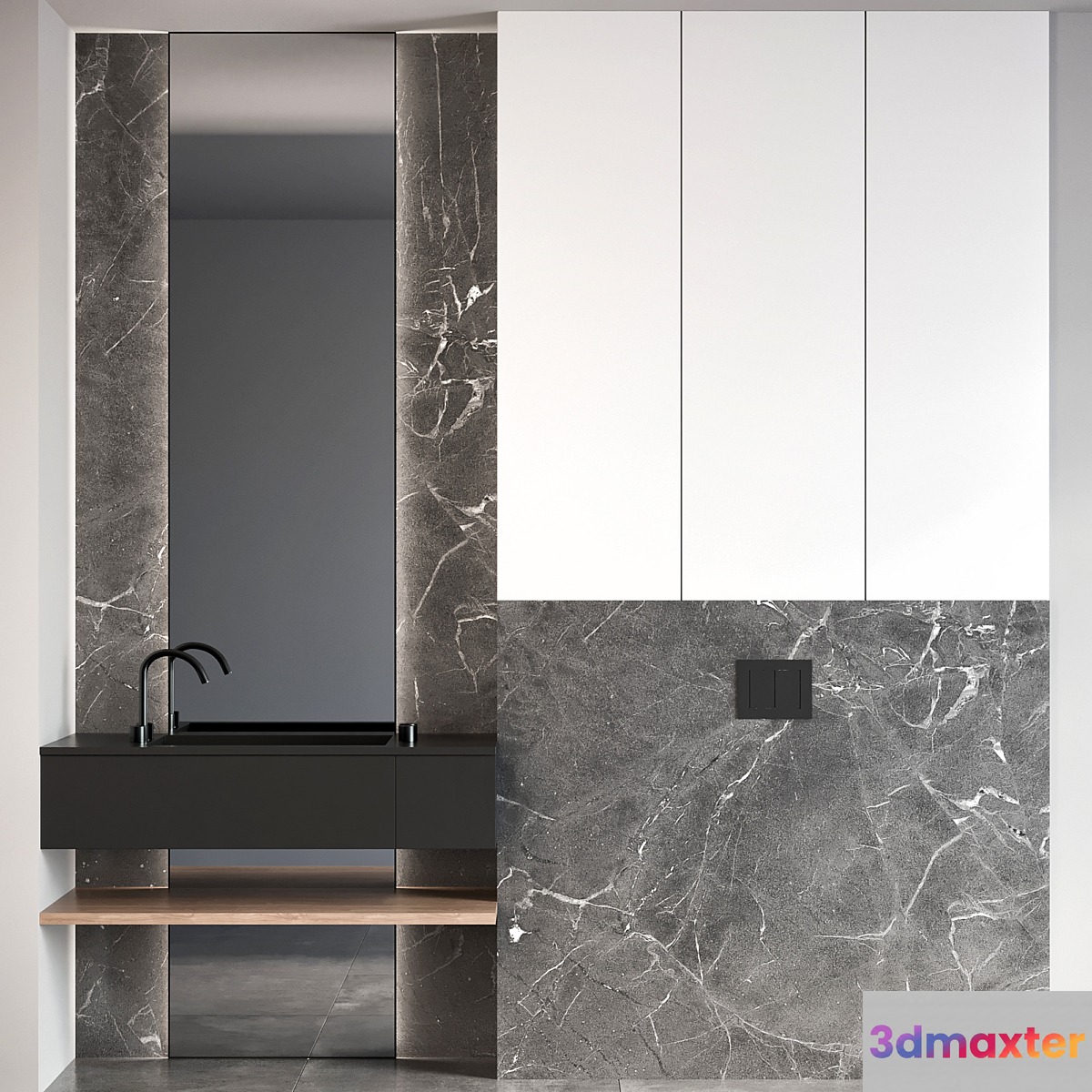bathroom furniture 33 3D Max