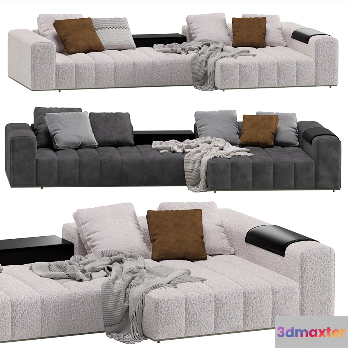 Minotti Goodman Modular Sofa 01 3D Max