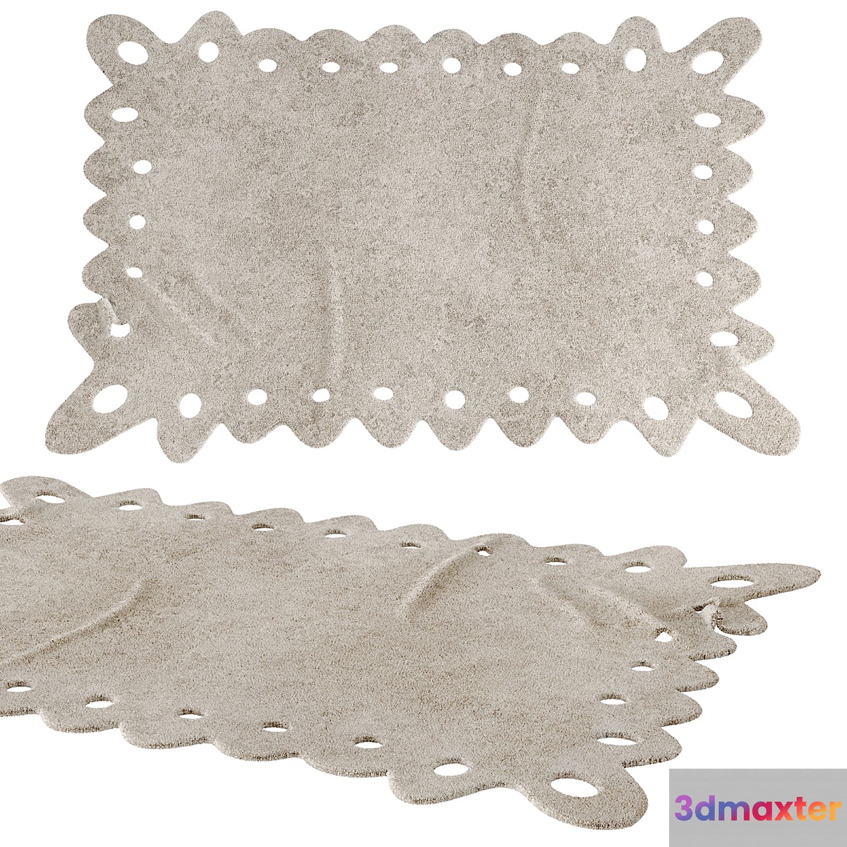 Carpet Lorena Canals Lace Cream