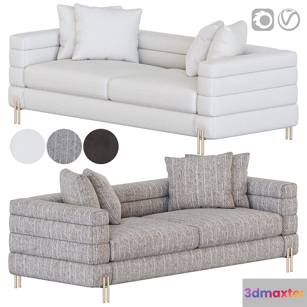 York Sofa EICHHOLTZ