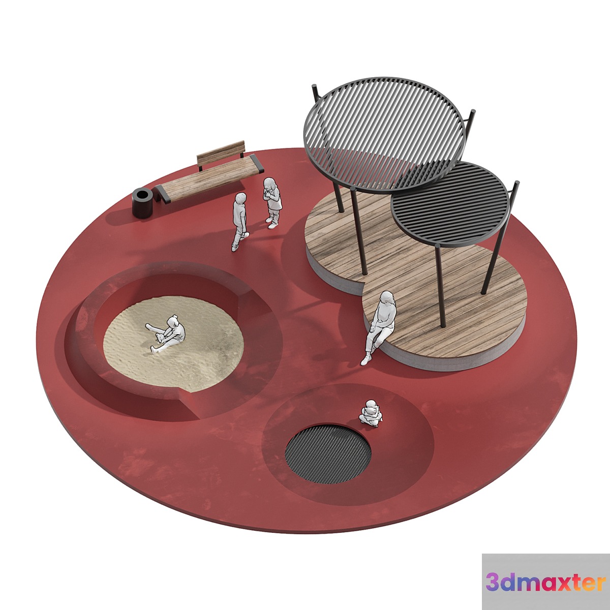 Playground 1 3D Max