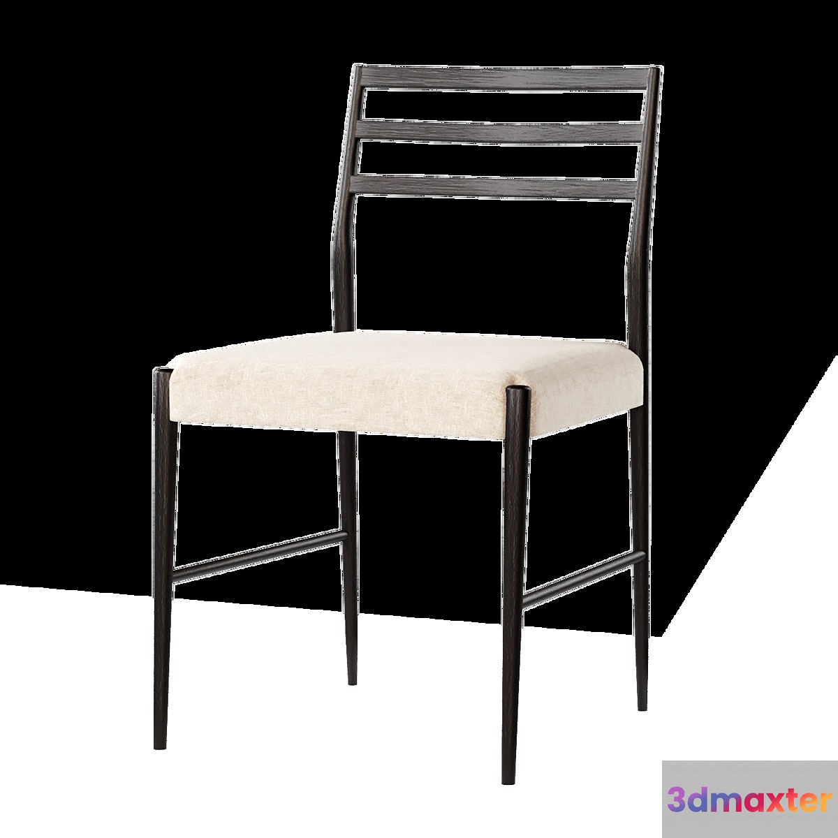 Glenmore Light Carbon Dining Chair 3D Max