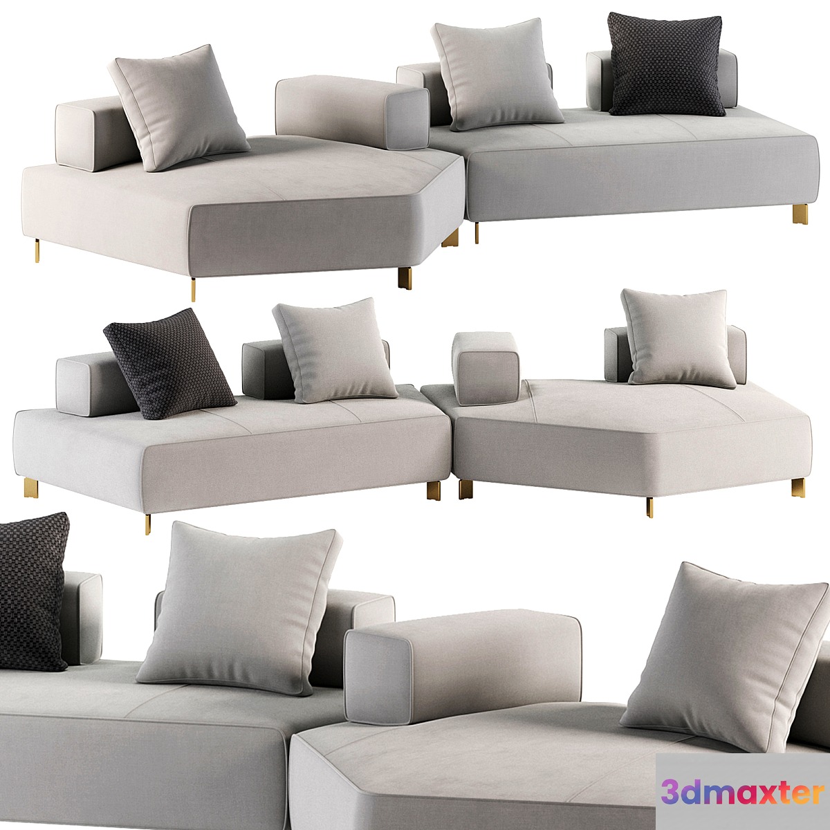 Tetra sofa by Bonaldo